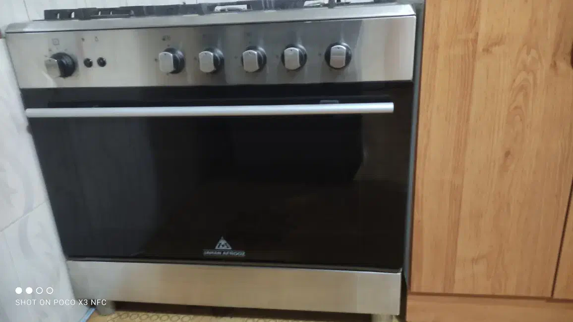 گاز طرح فر تمام استیل|اجاق گاز و لوازم برقی پختوپز|ماهدشت, |دیوار