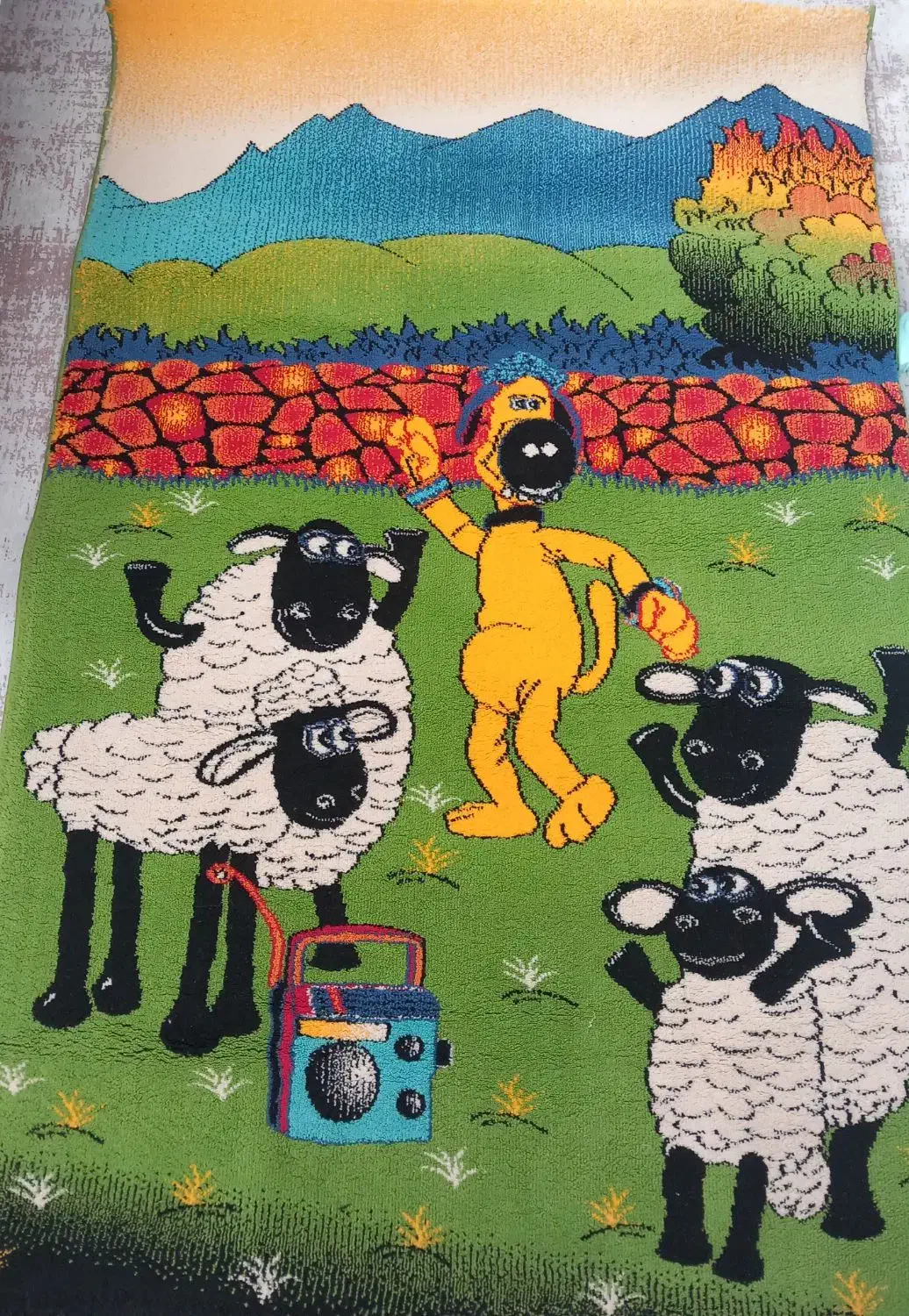 فرش کودک|فرش|اردبیل, |دیوار