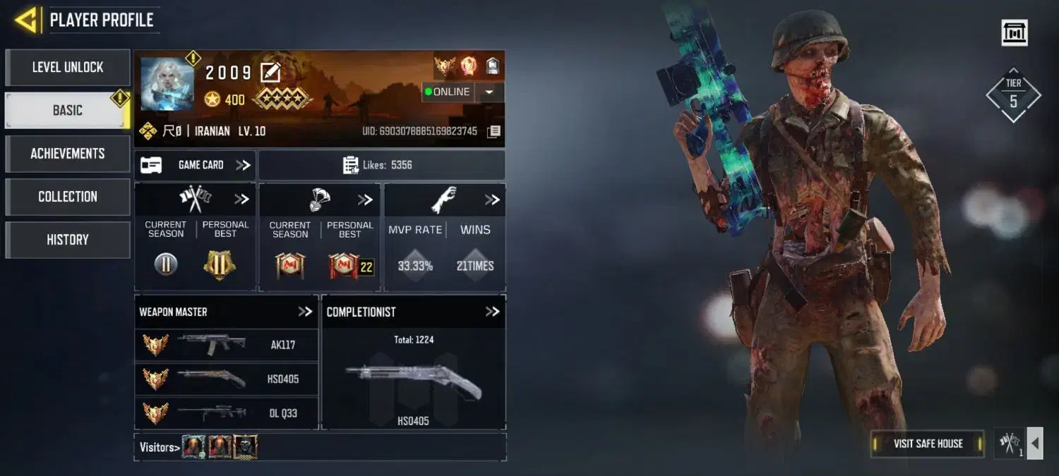 اکانت کالاف|کنسول، بازی ویدئویی و آنلاین|کرمان, |دیوار