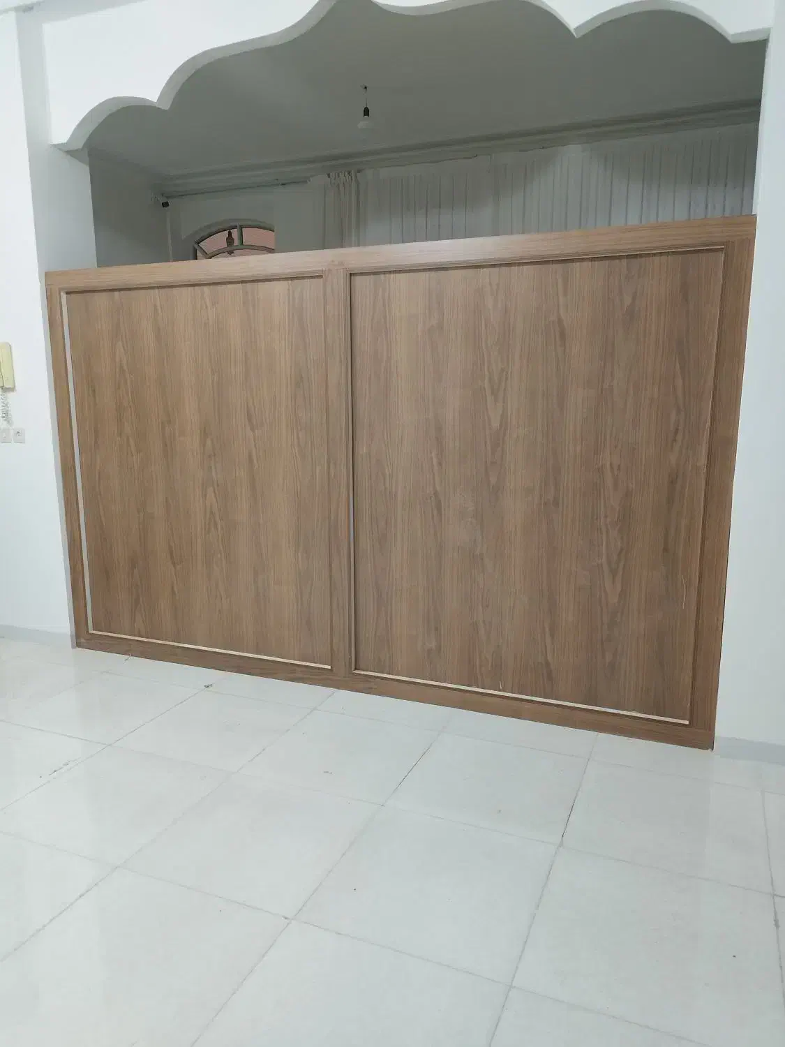 ساخت کابینت کمد دیواری وتی وی وال ودکور اداری و..|جاکفشی، کمد، دراور|یزد, |دیوار