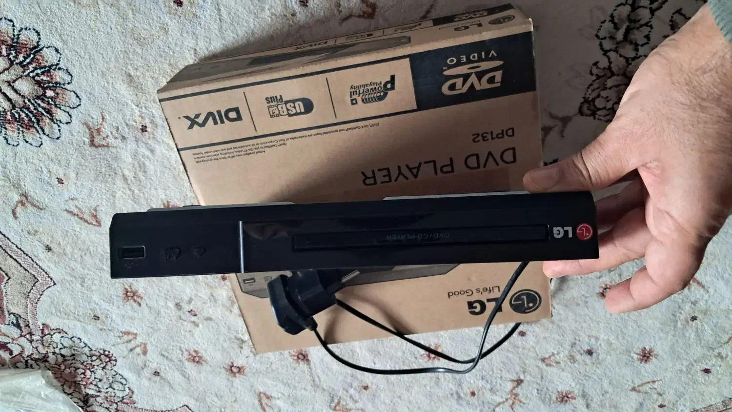 دی وی دی پلیر ال جی|پخشکننده DVD و ویدیو|کرمانشاه, |دیوار