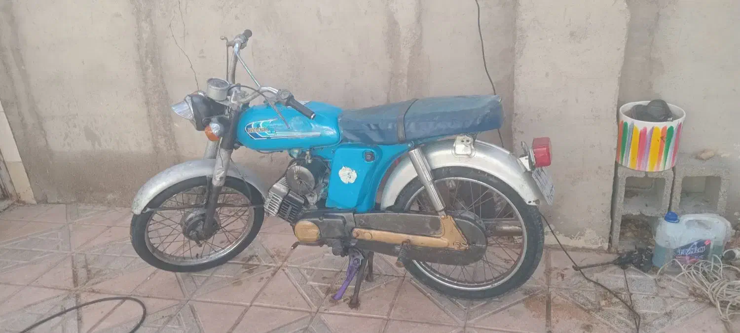 موتورسیکلت.یاماها100|موتورسیکلت|خاتم, |دیوار