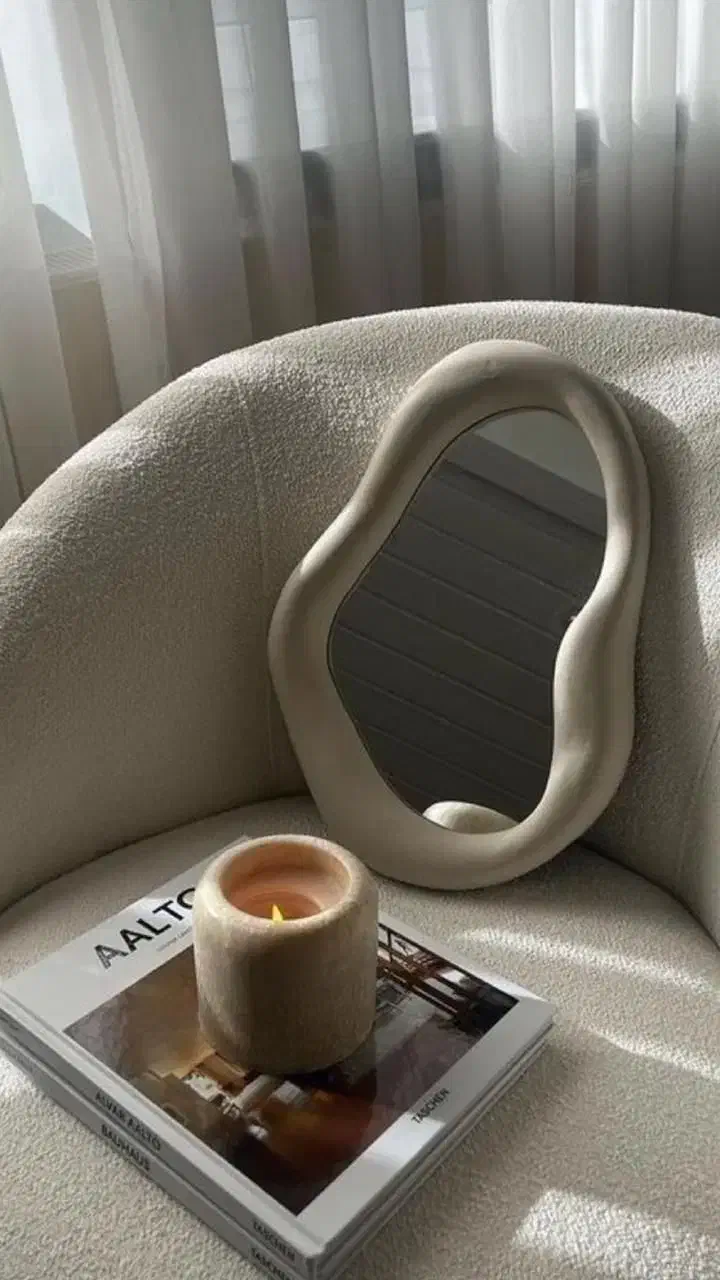 آینه دکوراتیو پینترسی|آینه|قم, حنیف نژاد|دیوار