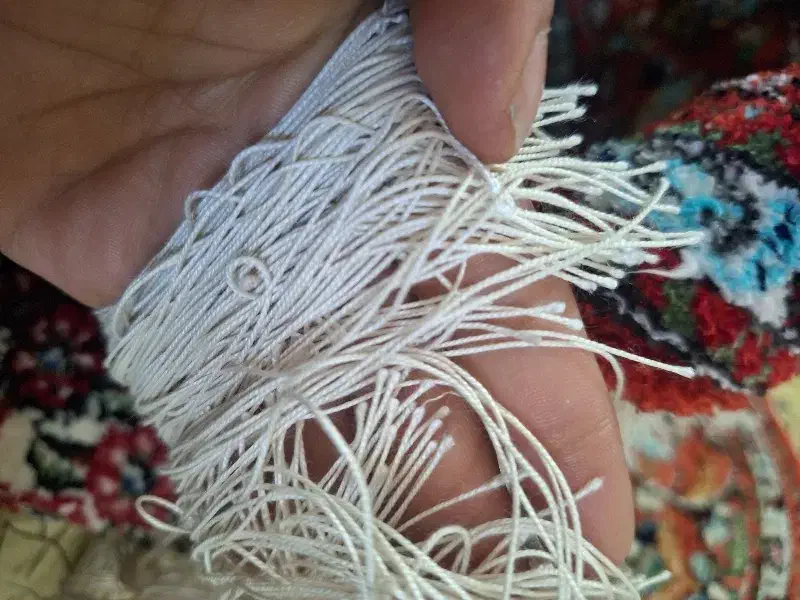 قالیچه تمام ابریشم دستبافت|فرش|اراک, |دیوار