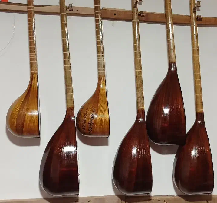 سه تار و تنبور ماهان|سازهای سنتی|هشتگرد, اردهه|دیوار