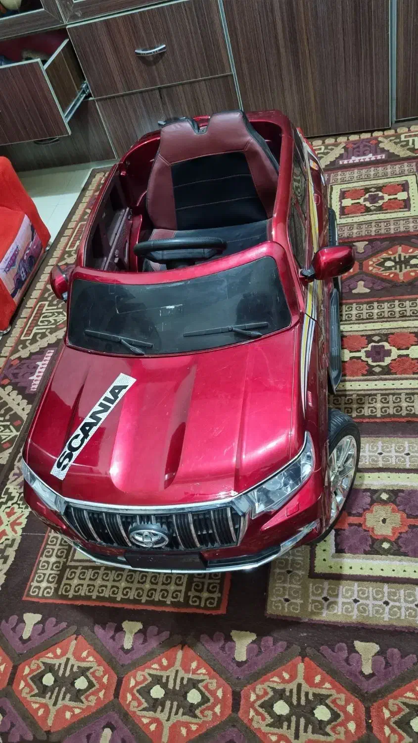 ماشین شارژی ،پرادو ،دو نفره|اسباببازی بچه|سیرجان, |دیوار