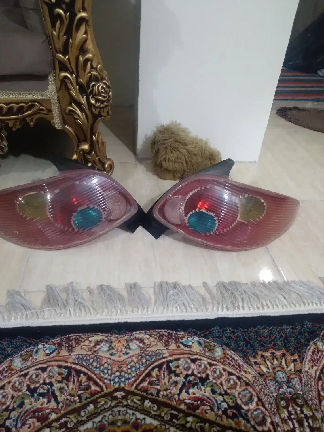 چراغ عقب و جلو 206|قطعات یدکی و لوازم جانبی|شهریار, شهریار|دیوار