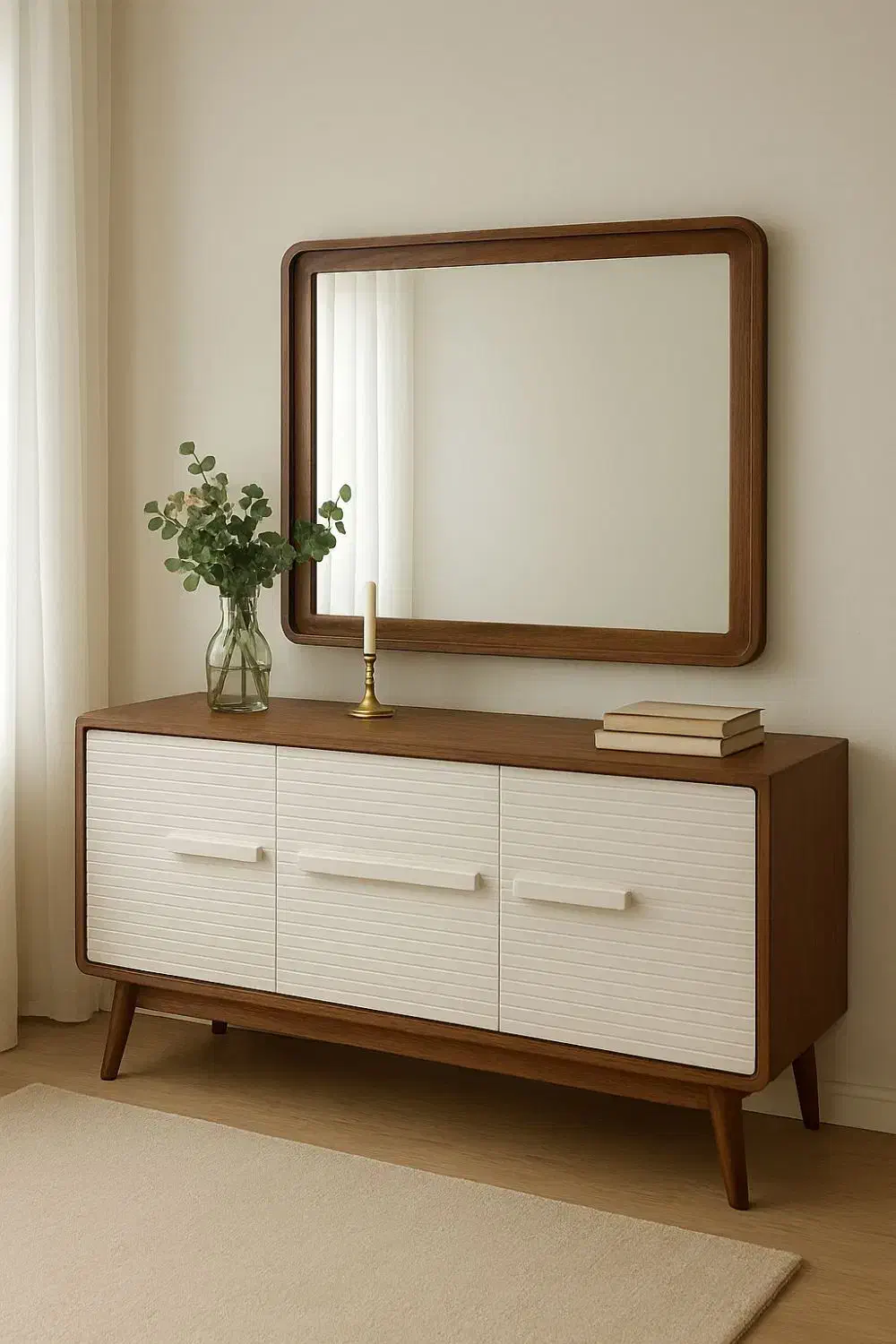 آینه کنسول لوکس ، جنس فوق العاده|بوفه، ویترین، کنسول|بهبهان, |دیوار