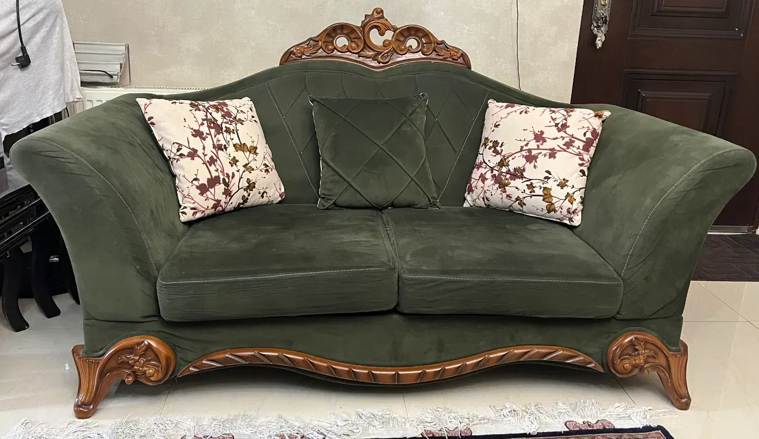 سرویس مبلمان استیل ۷نفره همراه میز نهار خوری۸نفره|مبلمان خانگی و میز عسلی|تهران, سید خندان (جلفا)|دیوار