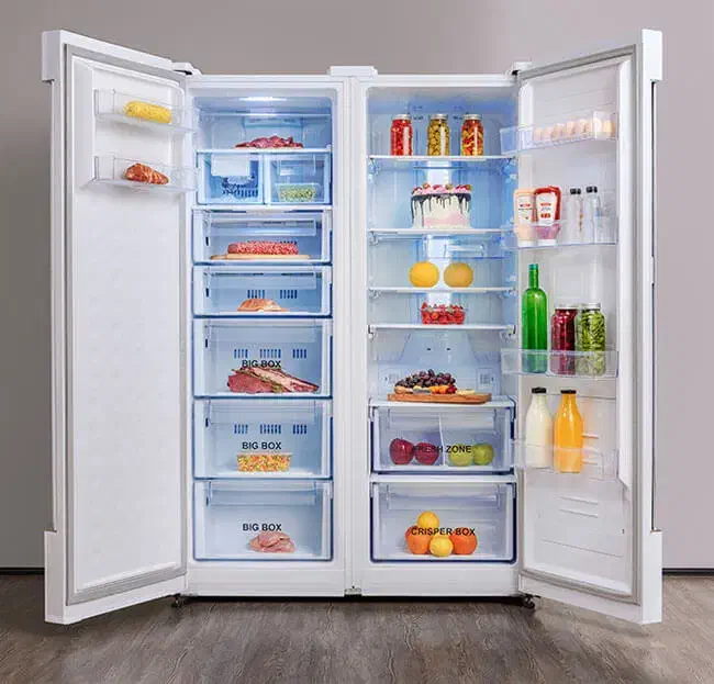 یخچال دوقلو دیپوینت     مدل مکس(یخساز وصل آب شهری)|یخچال و فریزر|یزد, |دیوار