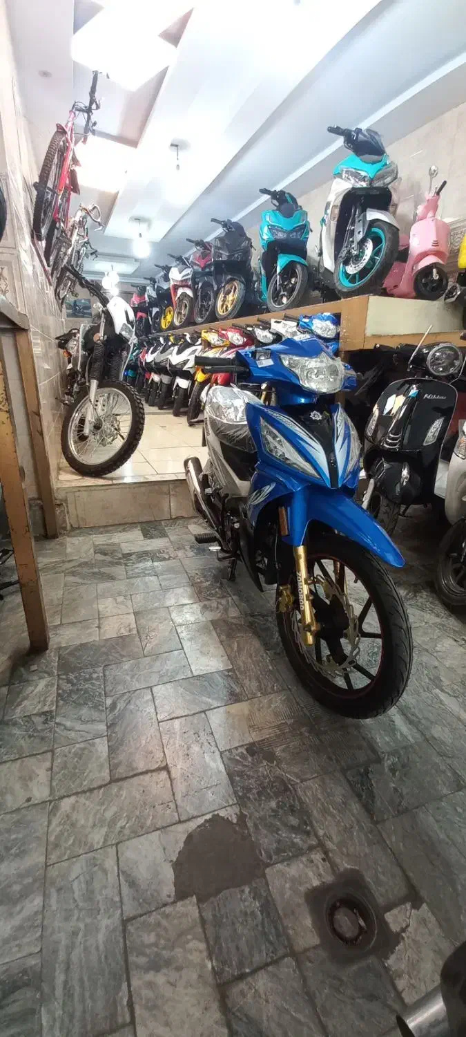 موتورسیکلت طرح ویو سی تیtvs۱۲۵ccزمردکویر۴۰۴دم قسط|موتورسیکلت|تهران, یافت آباد شمالی|دیوار