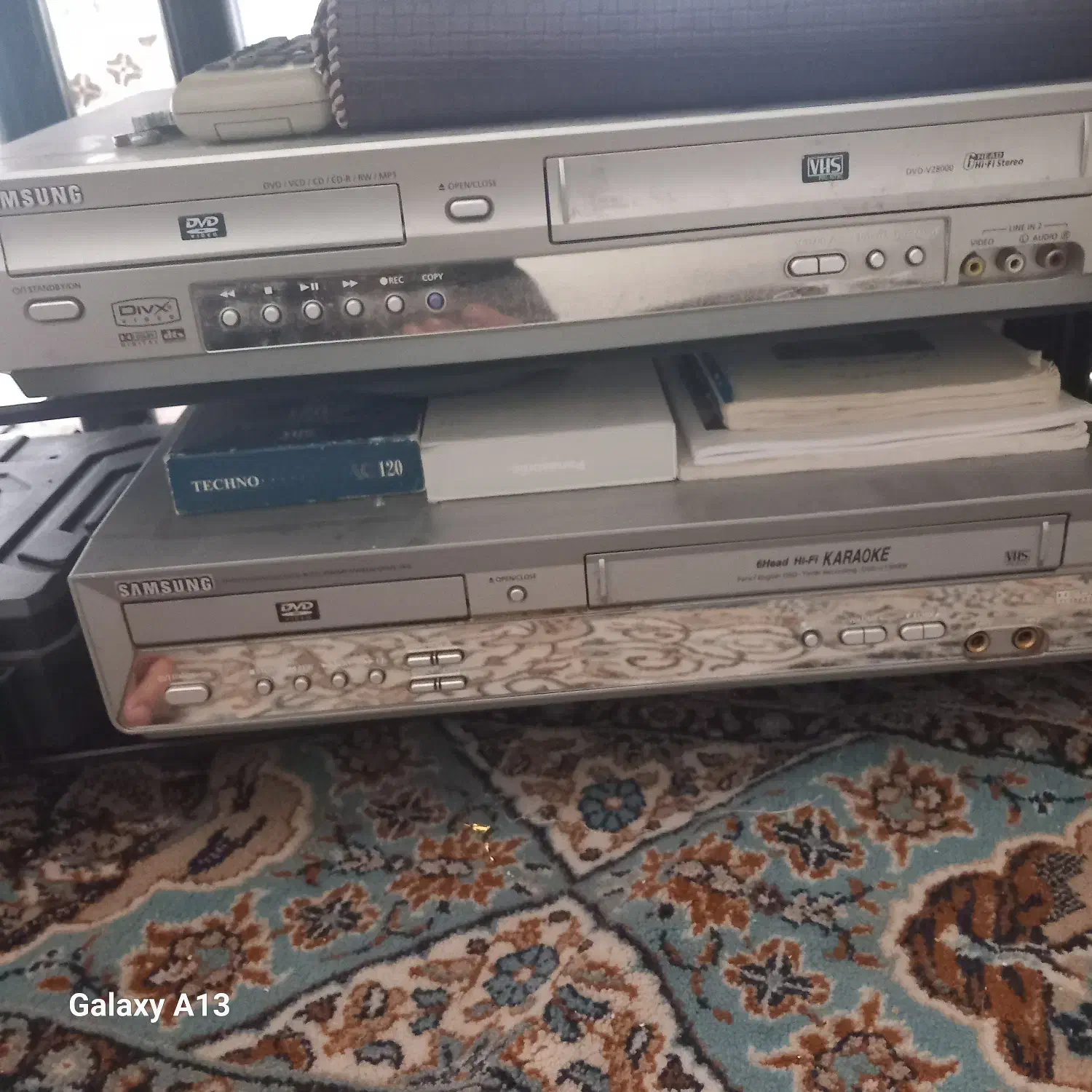 دو تا ویدئو سامسونگ قیمت مناسب|پخشکننده DVD و ویدیو|شیراز, تندگویان|دیوار