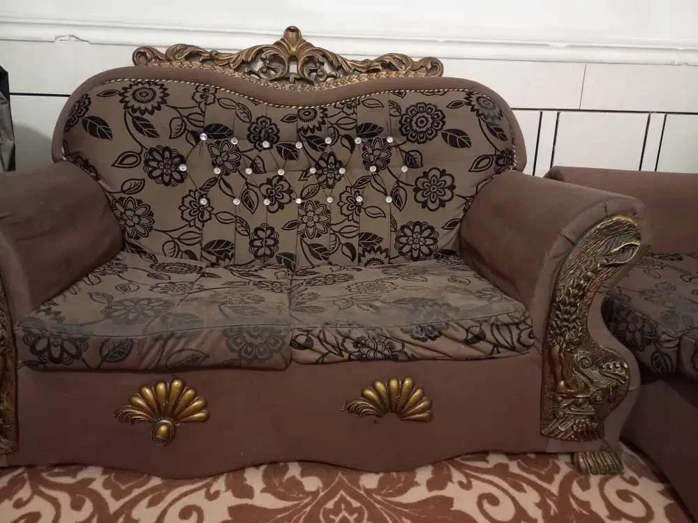 مبل7نفره در حد نو|مبلمان خانگی و میز عسلی|رامشیر, |دیوار