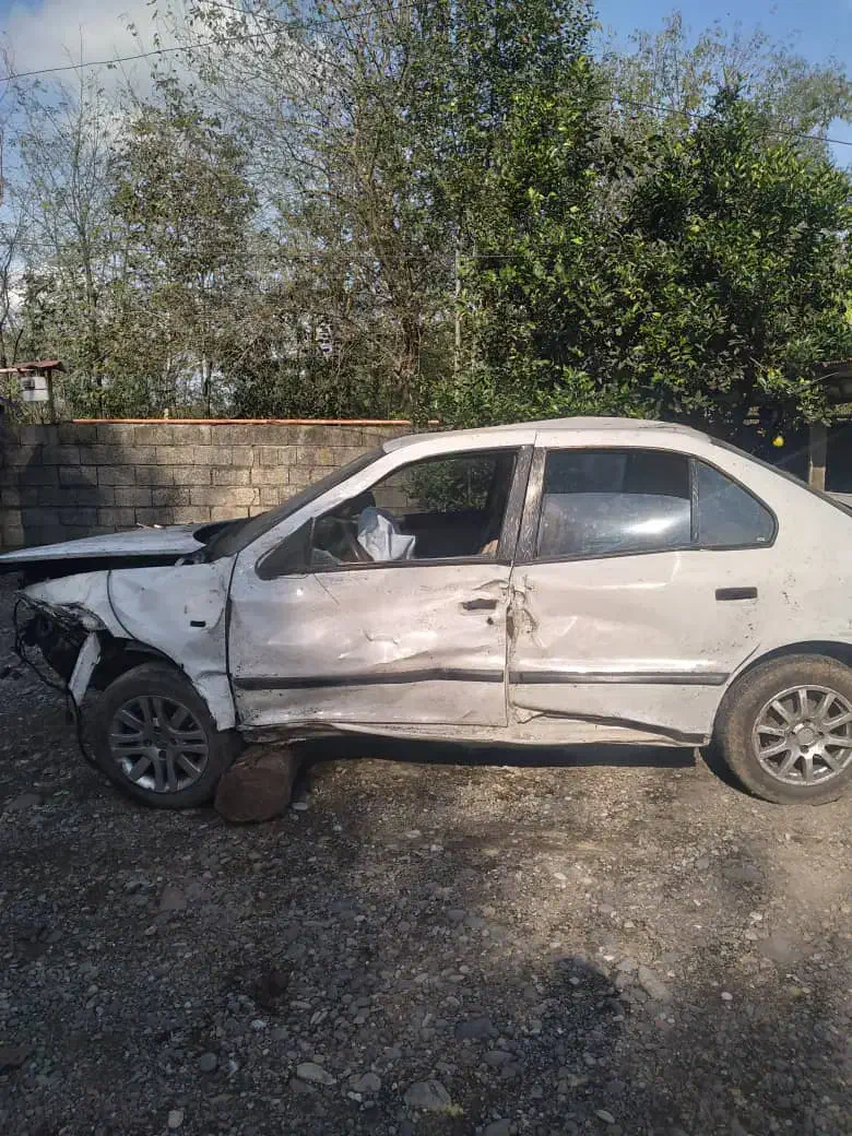 سمند 90 تصادفی|خودرو سواری و وانت|سنگر, |دیوار