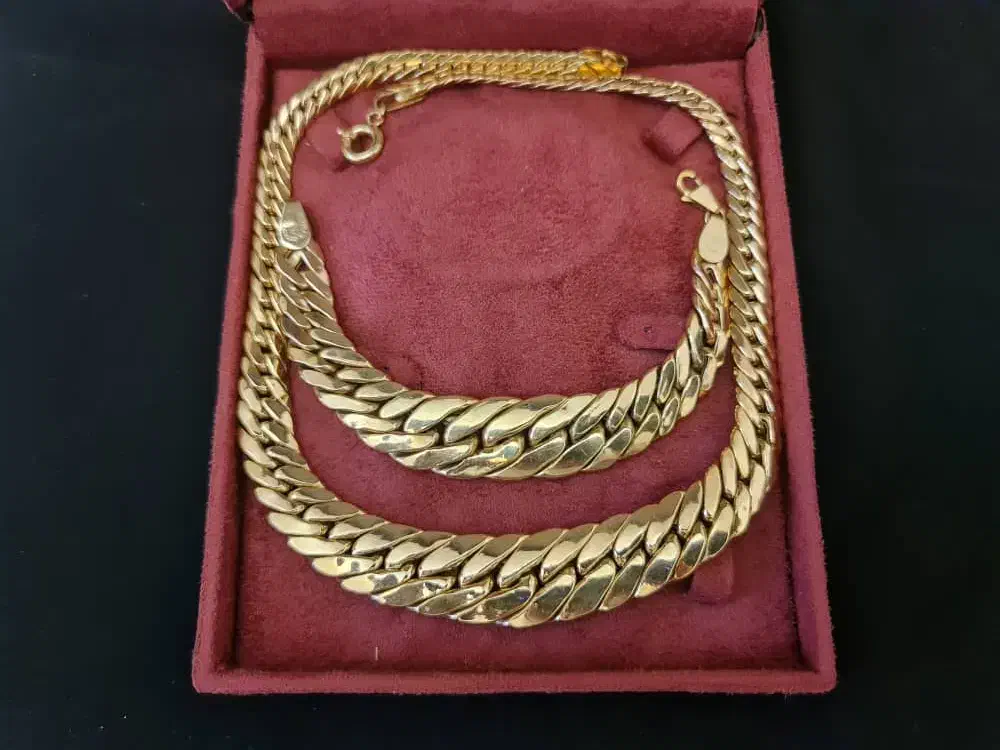 ست گردنبند و دستبند طلا کارتیه|جواهرات|یزد, |دیوار