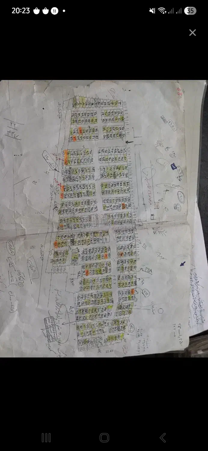 فروش زمین تپه آفتاب گردان غربی ۳ فرعی ۳|فروش زمین و ملک کلنگی|دوگنبدان, |دیوار
