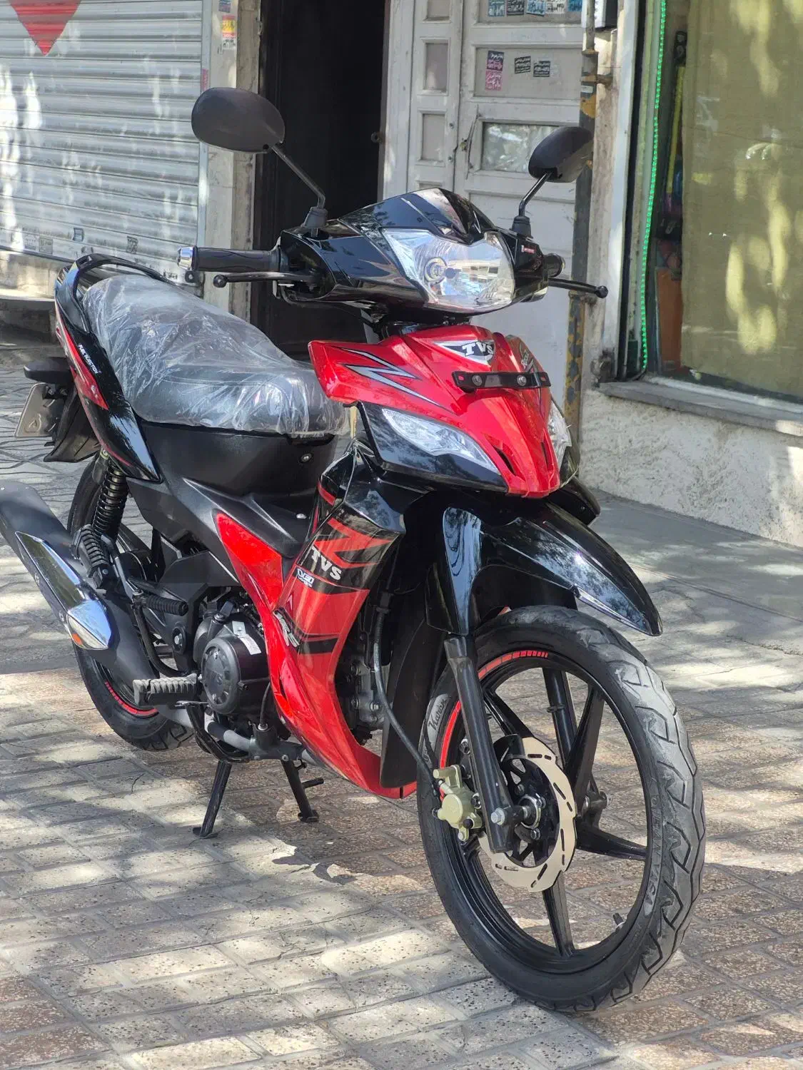 tvs راکز نیروموتور مدل ۱۴۰۳ با بیمه تی وی اس|موتورسیکلت|مشهد, شهید مطهری|دیوار