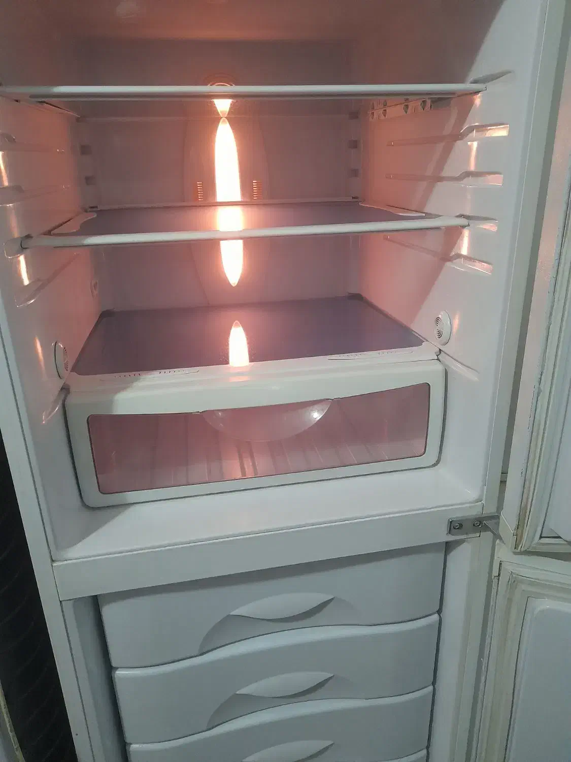 یخچال فریزر بدون برفک اسنوا snowa|یخچال و فریزر|الیگودرز, |دیوار