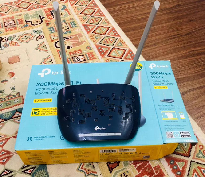 ADSL/VDSL tp-link  TD-W9960|مودم و تجهیزات شبکه|اهواز, زیتون کارمندی|دیوار