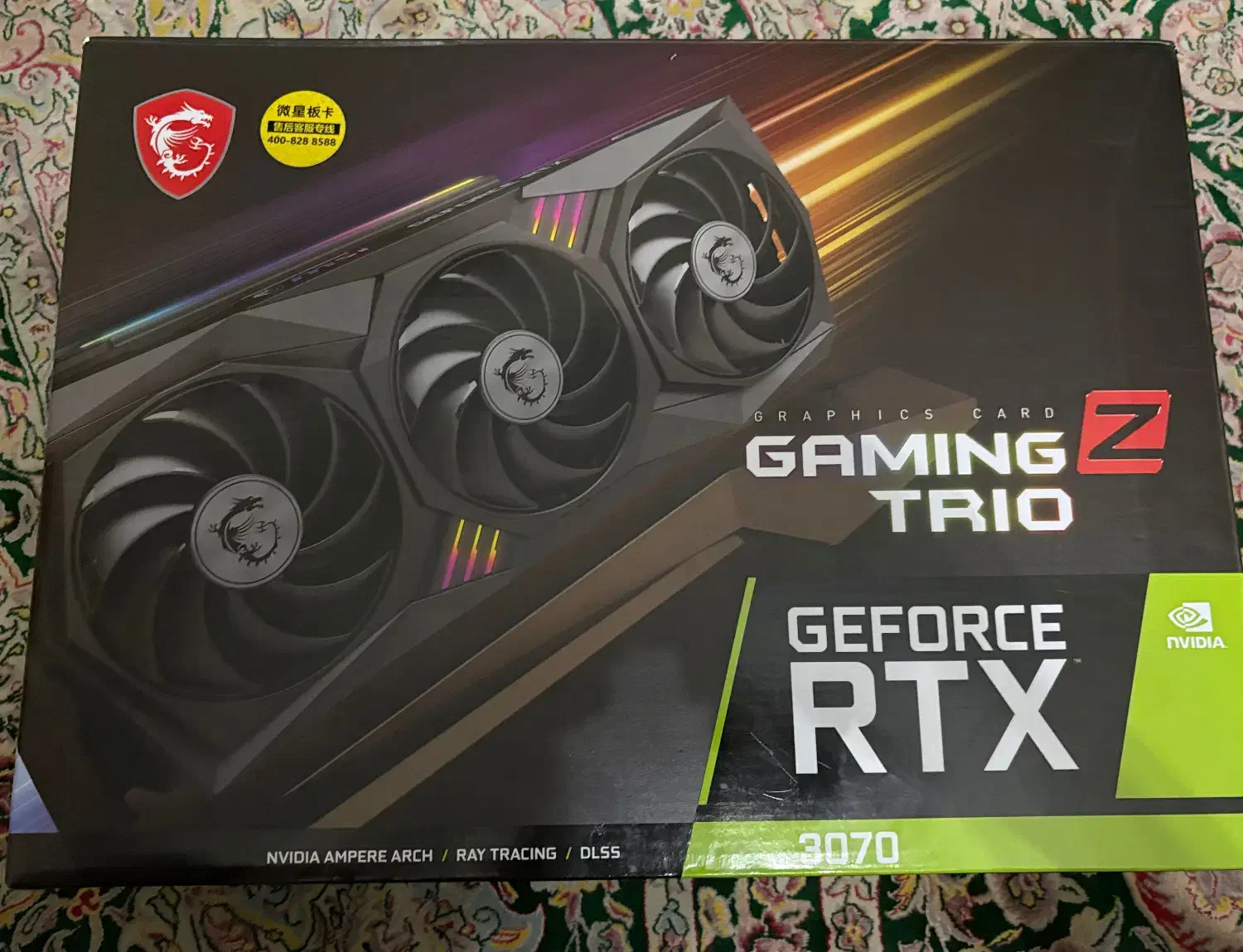 RTX 3070 msi gaming trio|قطعات و لوازم جانبی رایانه|اندیشه, اندیشه فاز ۳|دیوار