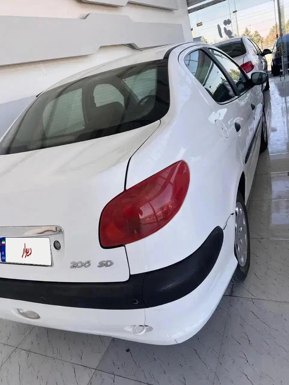 206 sd اس دی مدل 90 v8|خودرو سواری و وانت|تبریز, |دیوار
