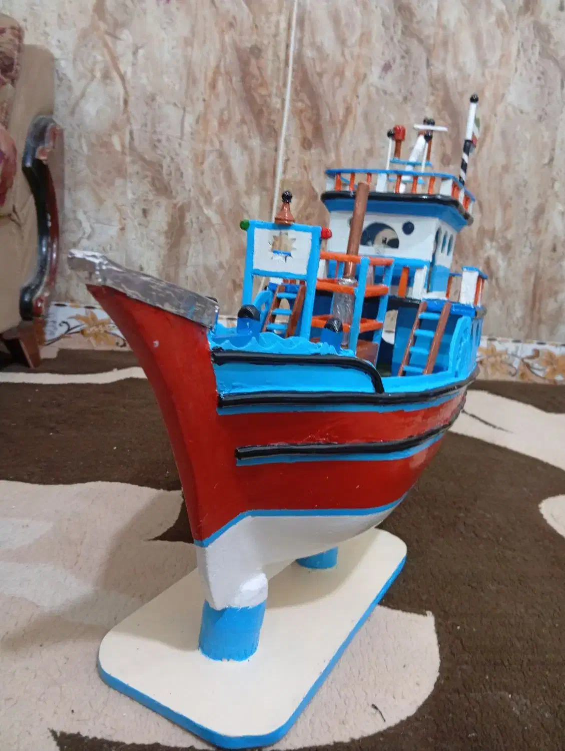 ماکت لنج پاکستانی|کلکسیون اشیاء عتیقه|چمران, |دیوار