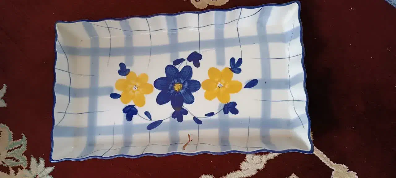 ظروف چینی گل پنبه‌ای|ظروف سرو و پذیرایی|اصفهان, بهارستان|دیوار