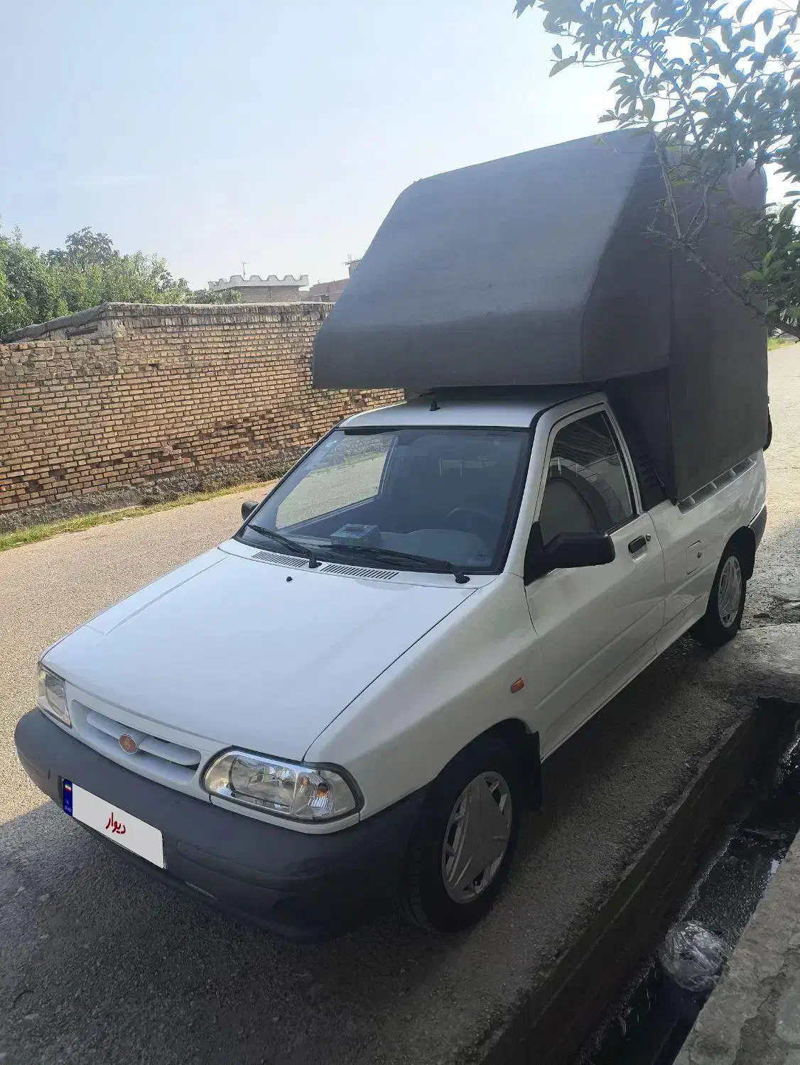 پراید وانت با باربند مسقف بلند|خودرو سواری و وانت|سمنان, |دیوار
