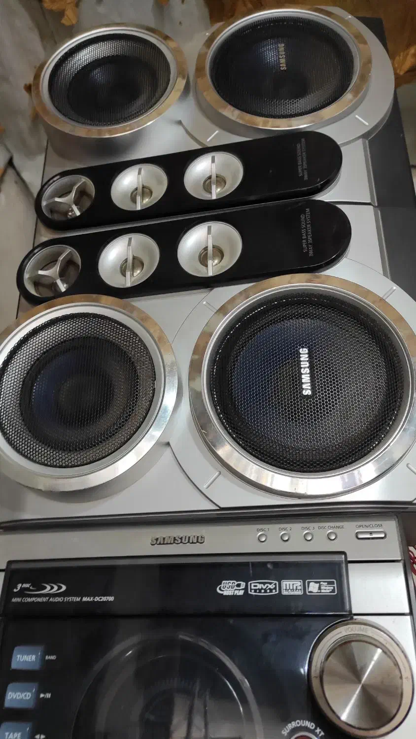 سامسونگ 4700وات فلاش خور با2باند و ساب اکتیو|سیستم صوتی خانگی|رشت, خواهر امام|دیوار