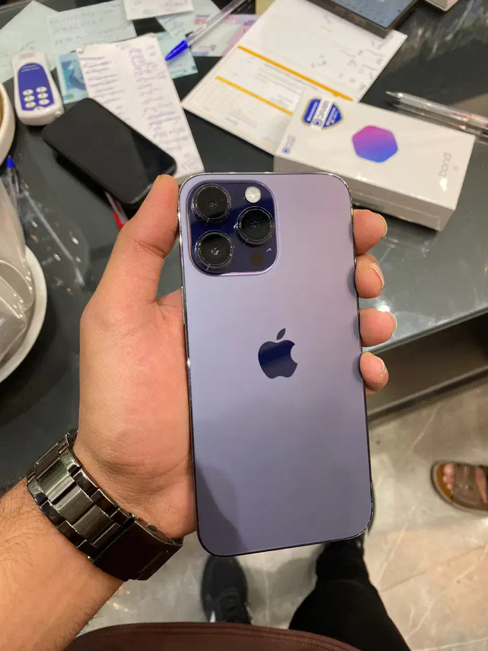 ایفون ۱۴ پرومکس با ریجستر باتری ۸۶|موبایل|مبارکه, |دیوار