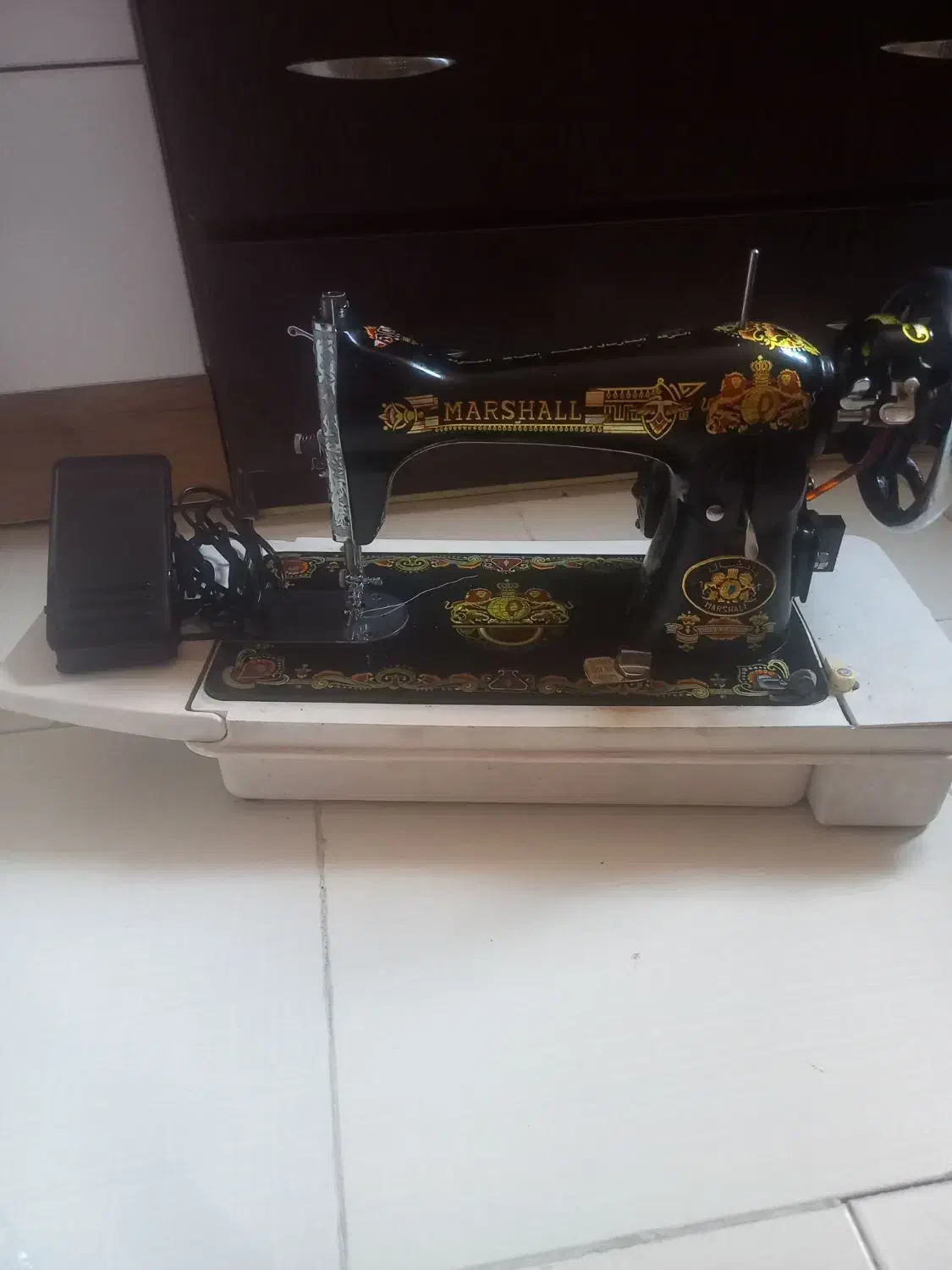 چرخ خیاطی در حد نو|چرخ خیاطی و ریسندگی|محمدیه-قزوین, |دیوار