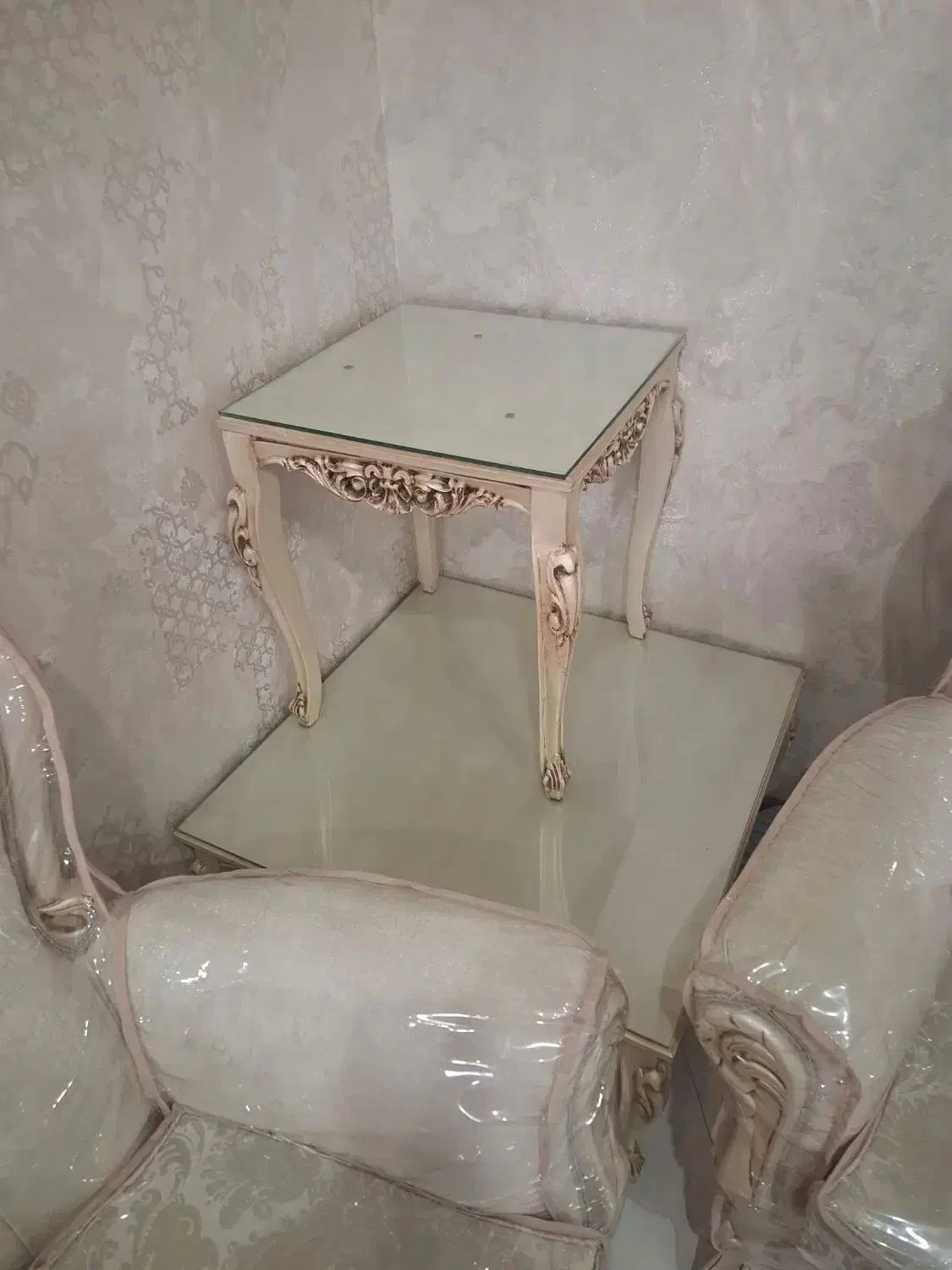 مبل استیل 11 نفره و نهارخوری 4 نفره تماما چوب راش|مبلمان خانگی و میز عسلی|ری, فیروزآبادی|دیوار