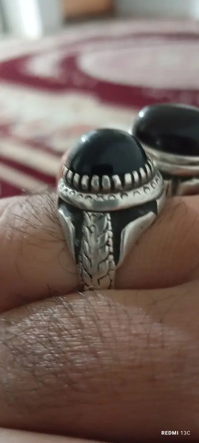 انگشتر نقره و خوشدست|جواهرات|رضویه, |دیوار