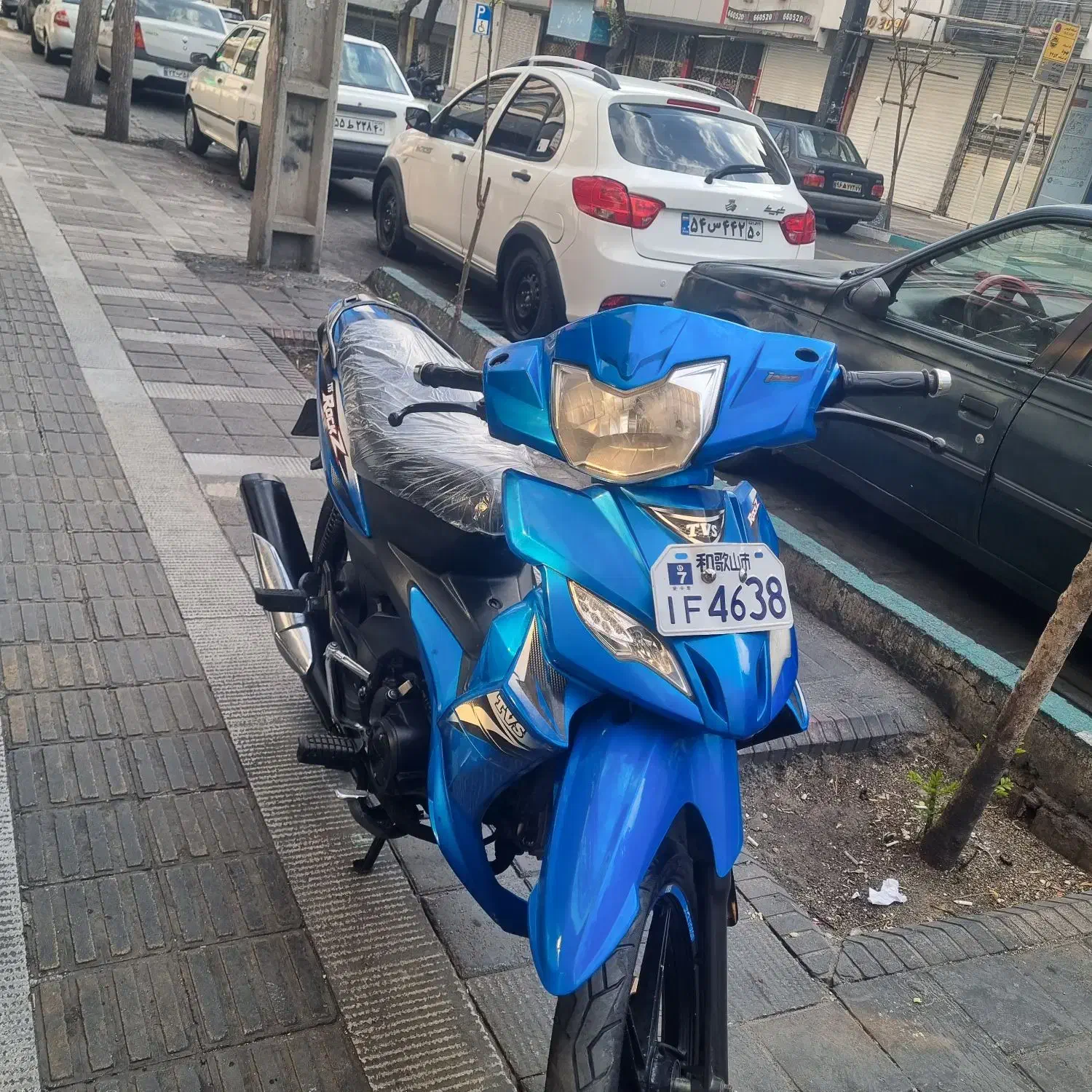 tvsراکز مدل ۹۳ درحد تمیز و سالم کم کارکرد واقعی|موتورسیکلت|تهران, جیحون|دیوار