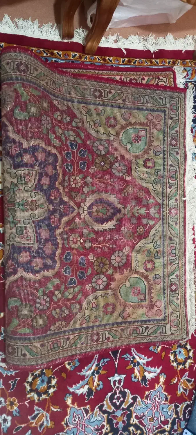 فرش دست باف یک جفت|فرش|گرگان, |دیوار