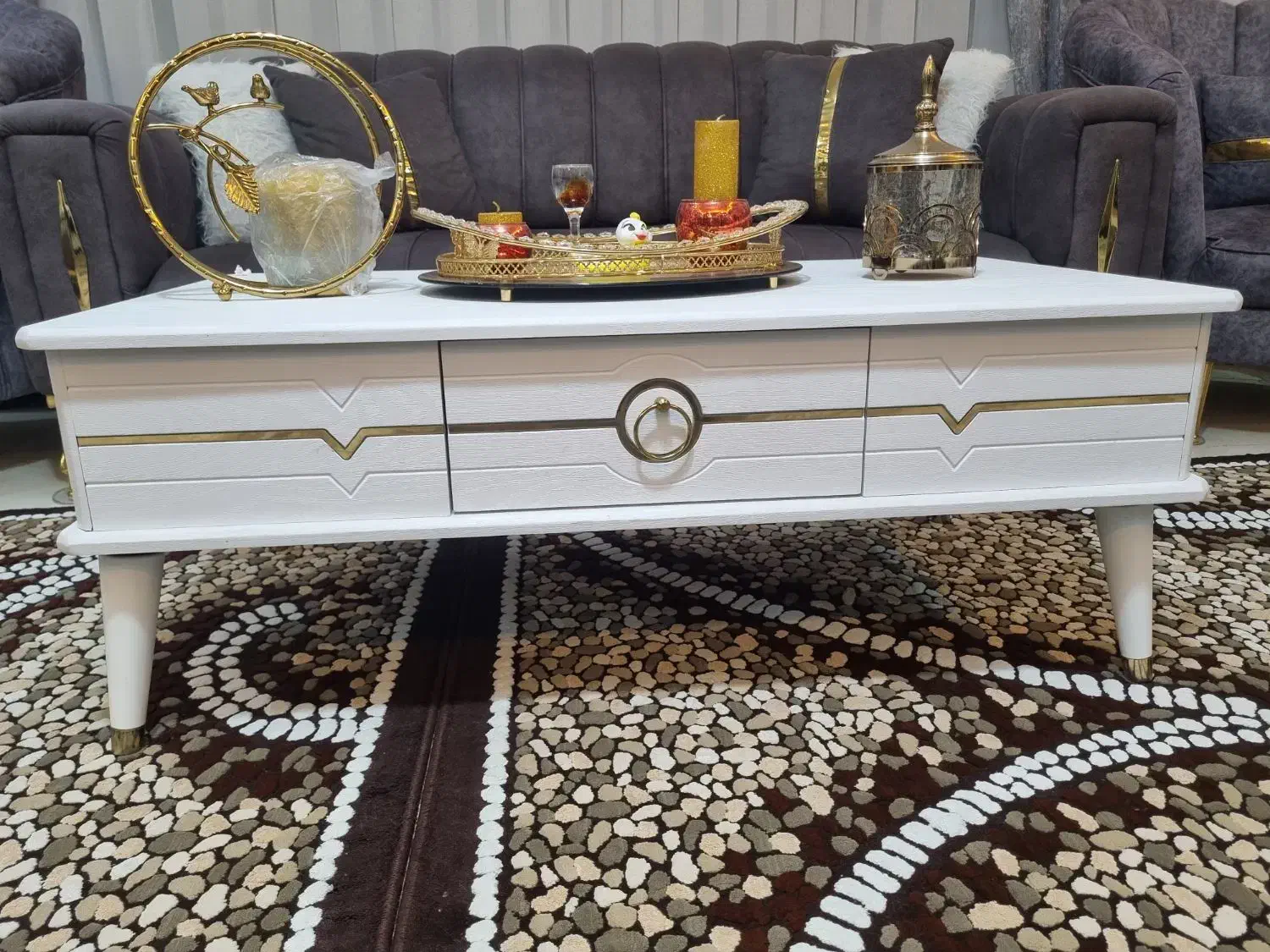 میز جلو مبلی|مبلمان خانگی و میز عسلی|فولادشهر, مسکن مهر فولادشهر|دیوار
