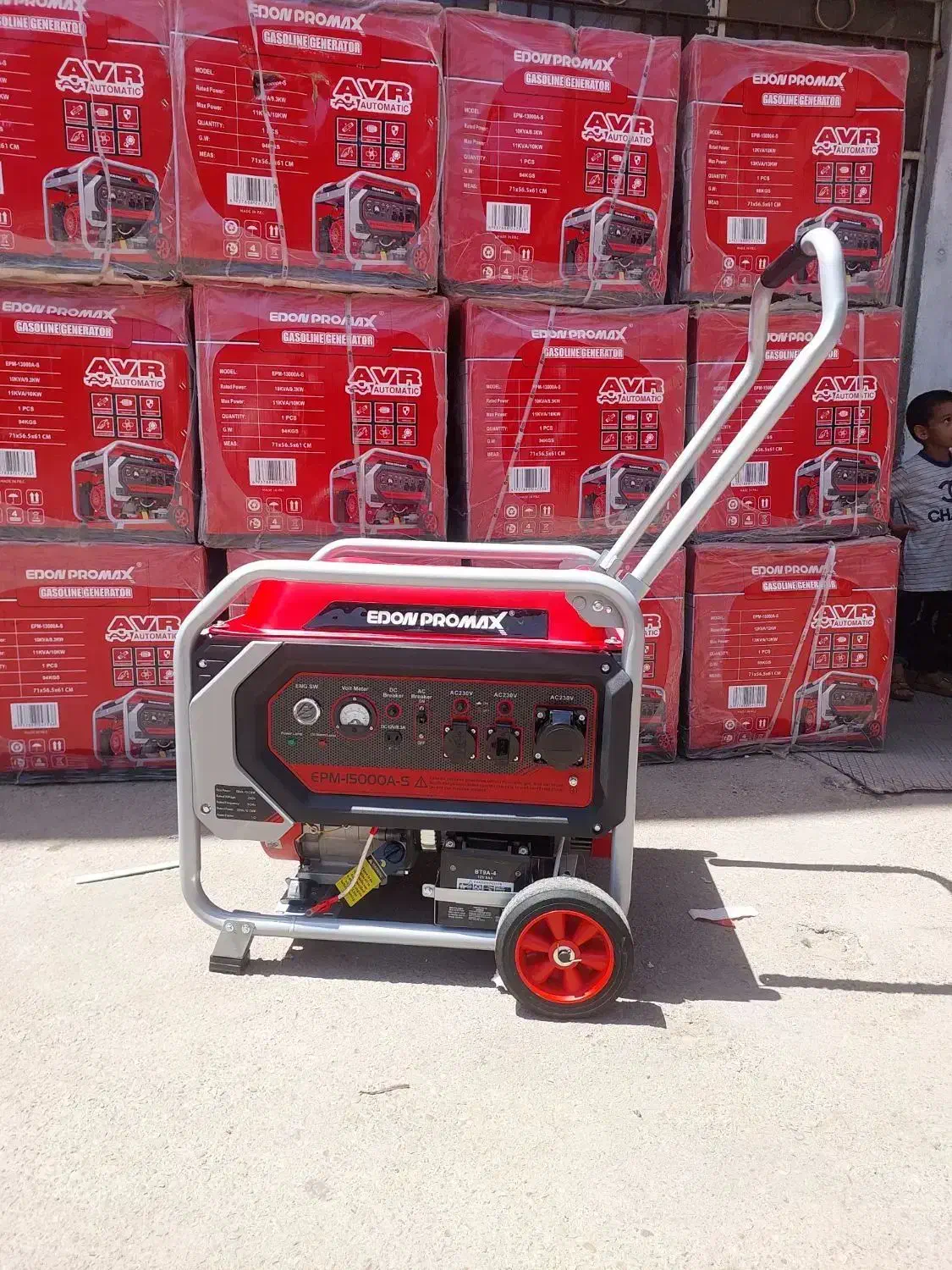 موتوربرق ۱۳کیلو وات برندعالی ادون ریموت کنترل کیلس|ماشین‌آلات صنعتی|اصفهان, براآن شمالی|دیوار