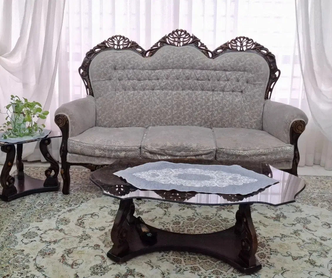 مبلمان استیل و میز غذاخوری|مبلمان خانگی و میز عسلی|اندیشه, اندیشه فاز ۴|دیوار