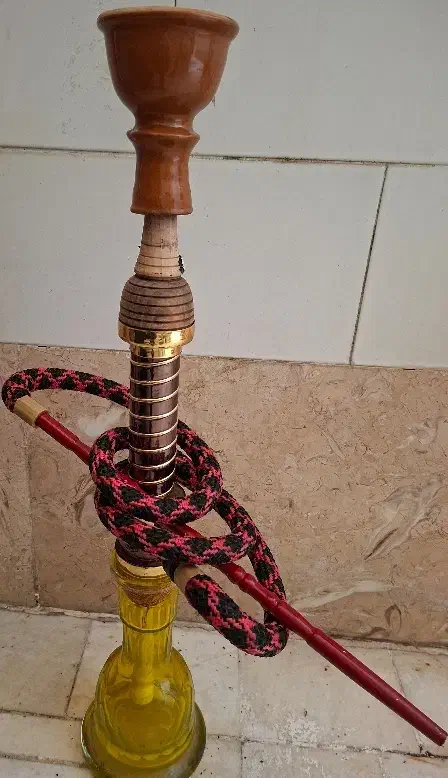 قلیان تنه چوبی|کلکسیون و سرگرمی|مشکین‌دشت, |دیوار