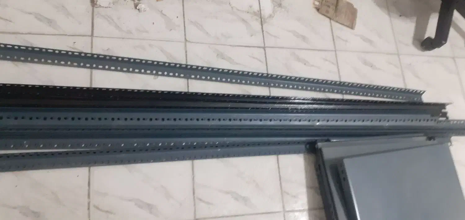 قفسه فلزی|کتابخانه، شلف، قفسه‌های دیواری|شریف‌آباد, |دیوار