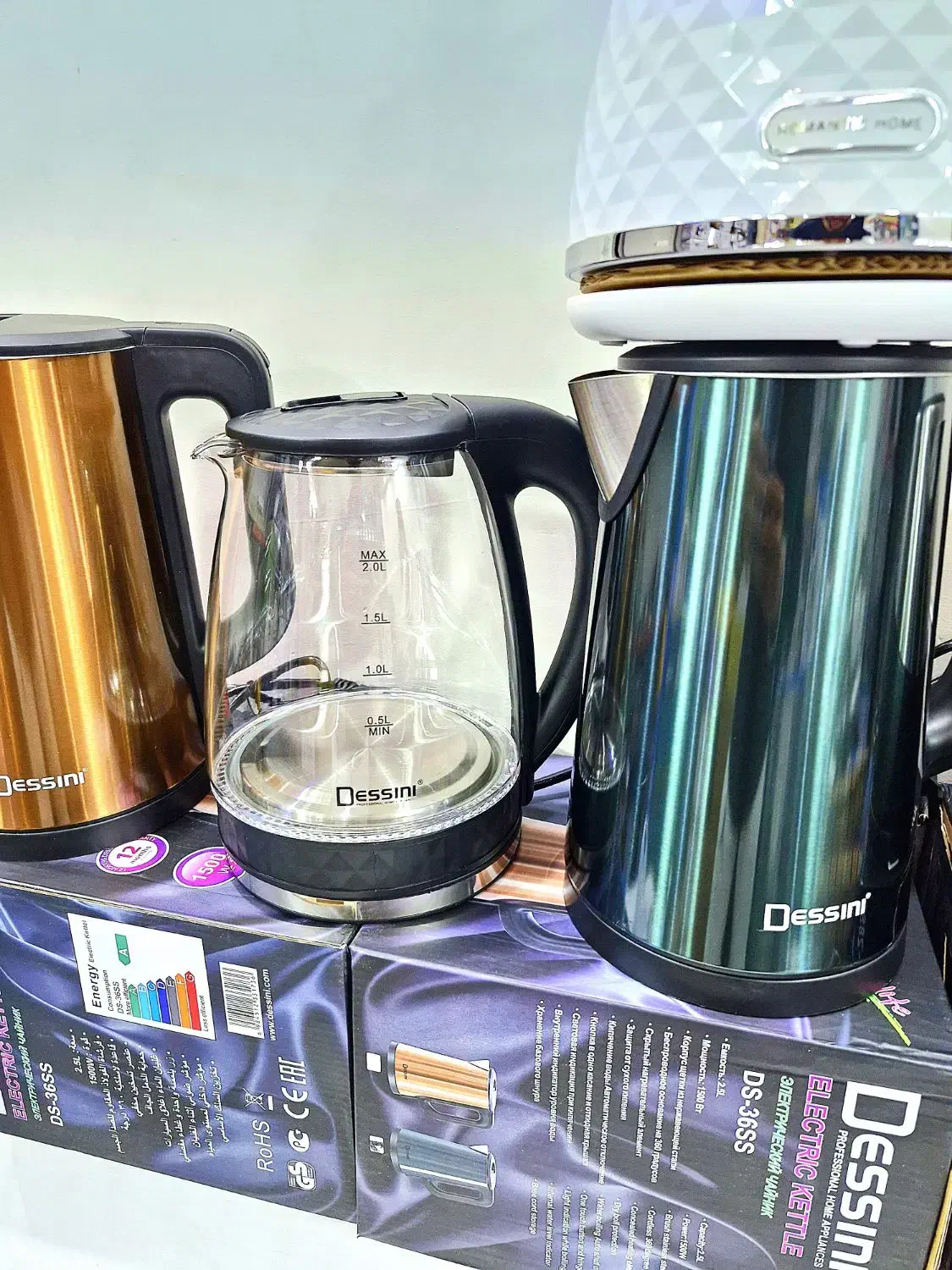 کتری برقی 3 لیتری دسینی|قوری، کتری، قهوه‌ساز دستی|اهواز, بیست متری شهرداری|دیوار