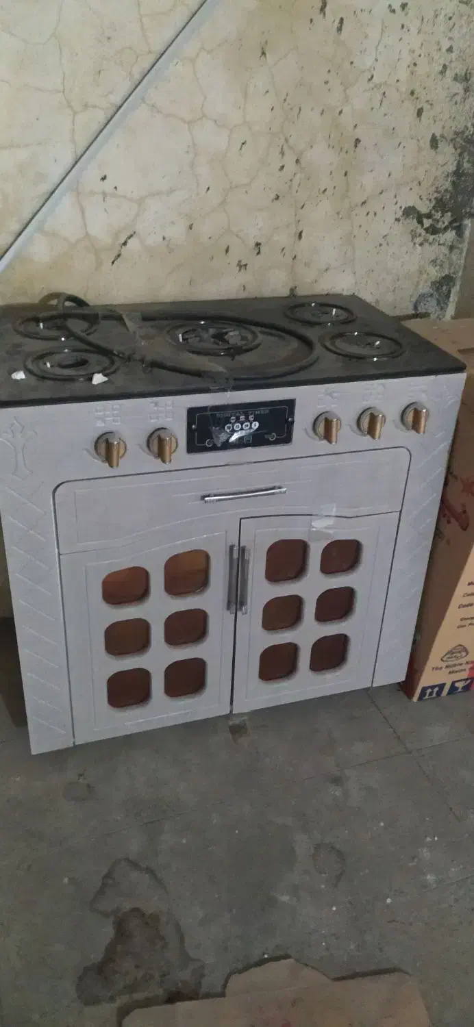 گاز ۵ شعله در حد نو|اجاق گاز و لوازم برقی پختوپز|اسلامشهر, شهرک واوان|دیوار