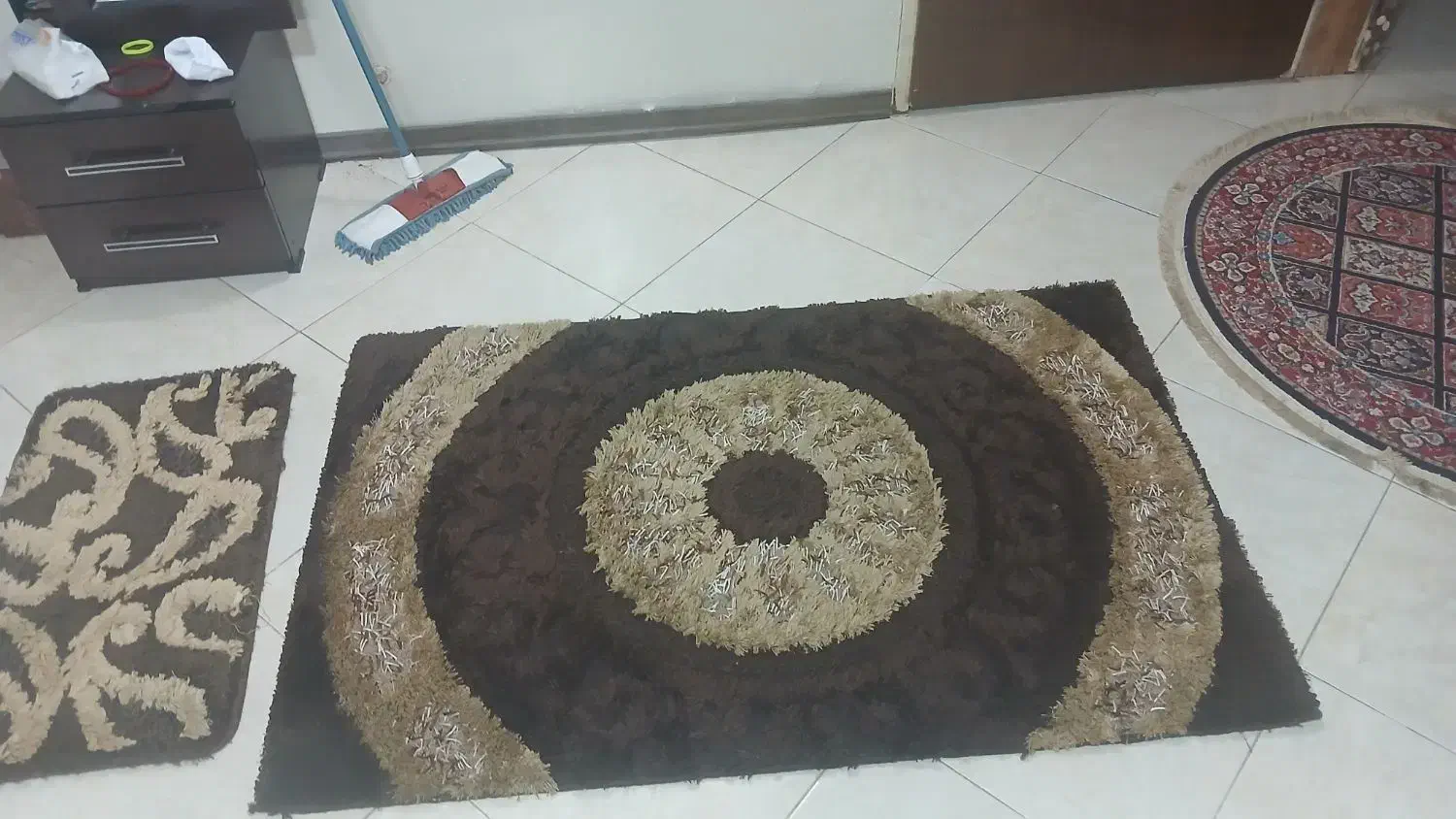 گلیم فرش شگی یک دربک و نیم و پادری درحدنو|گلیم، جاجیم، گبه|اصفهان, الهیه|دیوار