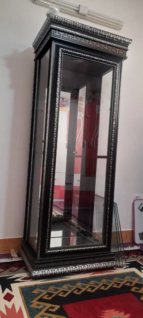 فروش بوفه و میز تی‌وی چوبی در حد نو|بوفه، ویترین، کنسول|تاکستان, |دیوار