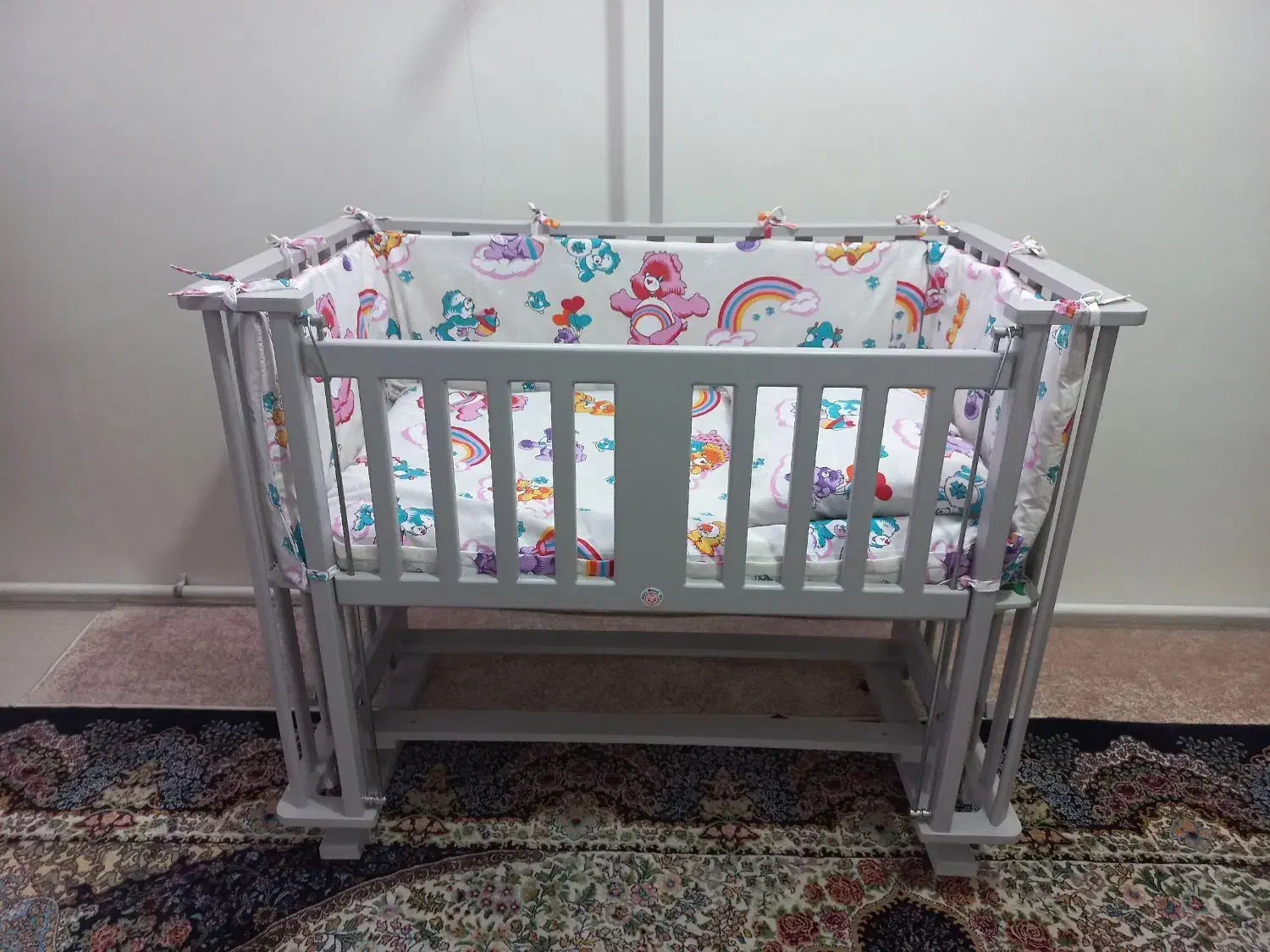 تخت وگهواره شو نوزاد نو نو برندniniwood|تخت و سرویس خواب|اسلام‌شهر, شهرک محمدیه|دیوار