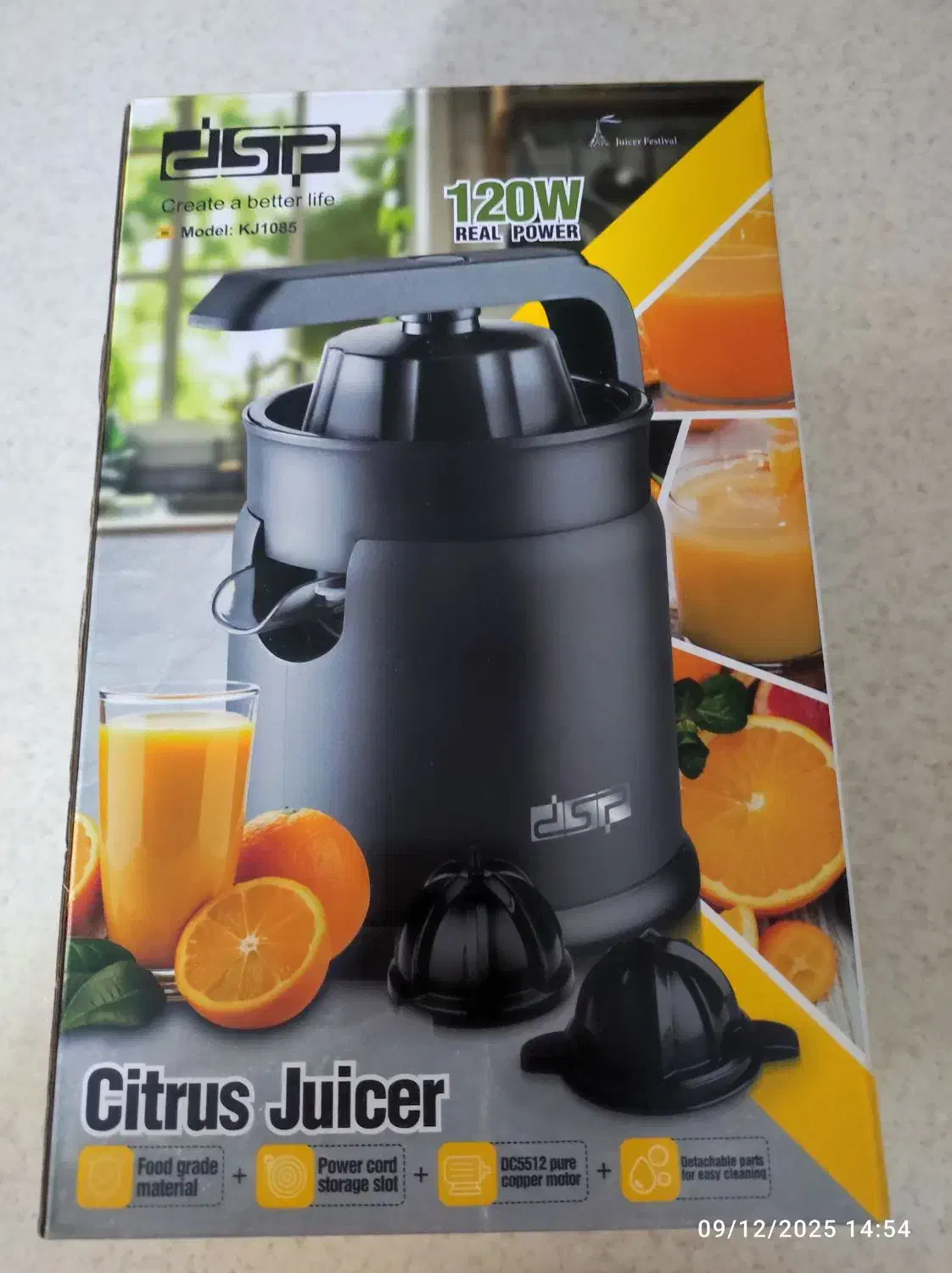 آب مرکبات گیری آب پرتقال گیری dspنونو|آبمیوه‌گیر و آب‌مرکبات‌گیر|اصفهان, باغ فدک|دیوار