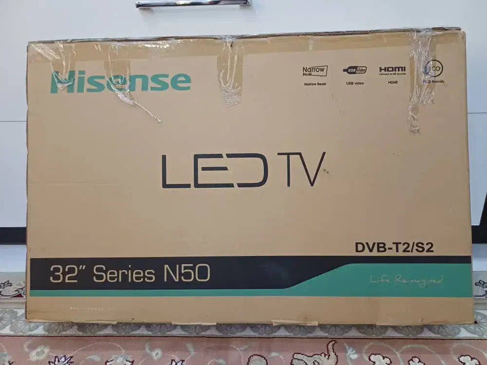 تلویزیون ۳۲ اینچ LED هایسنس ( نو )|تلویزیون و پروژکتور|بوشهر, |دیوار