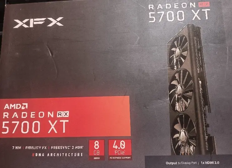 گرافیک XFX Rx 5700XT|قطعات و لوازم جانبی رایانه|تهران, عباسآباد|دیوار