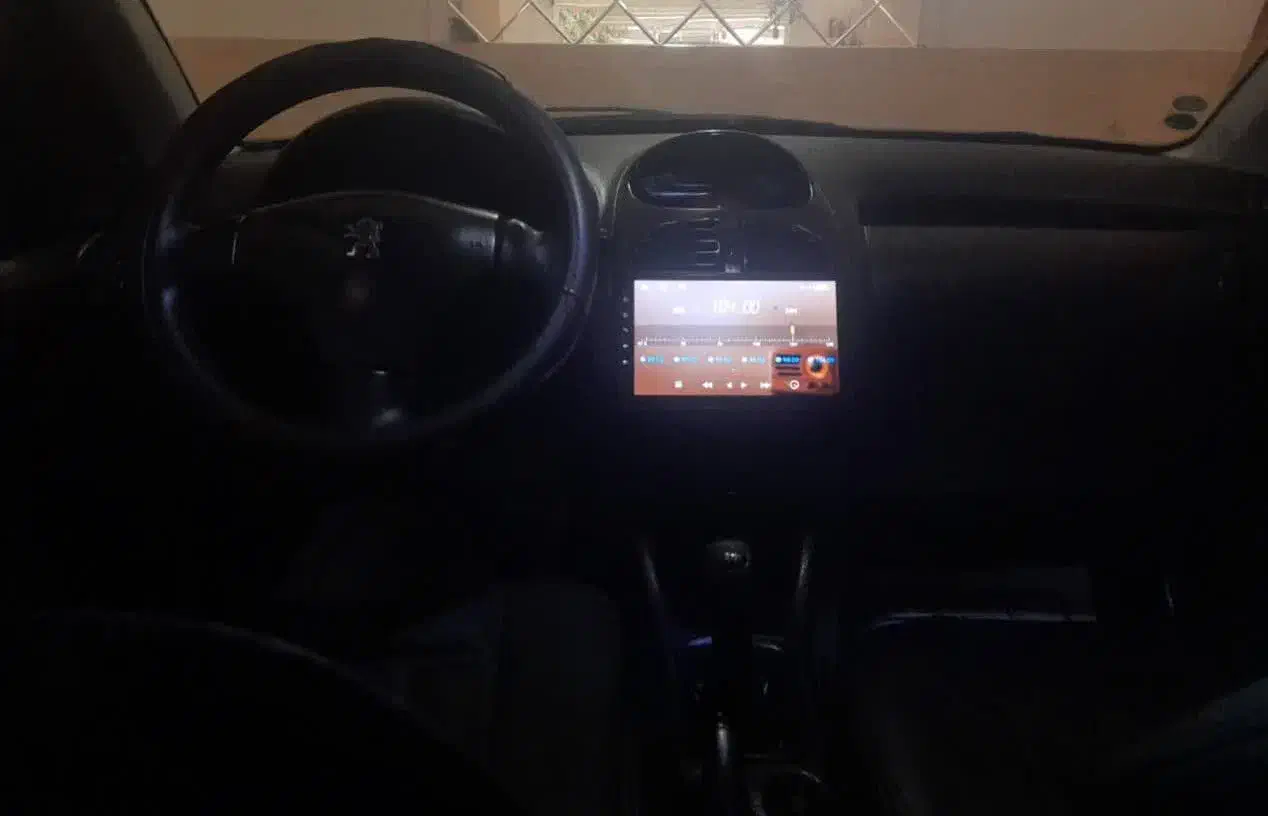 ۲۰۶ مشکی مدل ۸۴|خودرو سواری و وانت|ساری, |دیوار