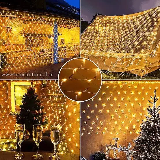 ریسه توری 3*3|ریسه و چراغ تزئینی|دیواندره, |دیوار